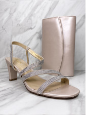 Bernadette Heels - Oyster Pearl (Lotus)